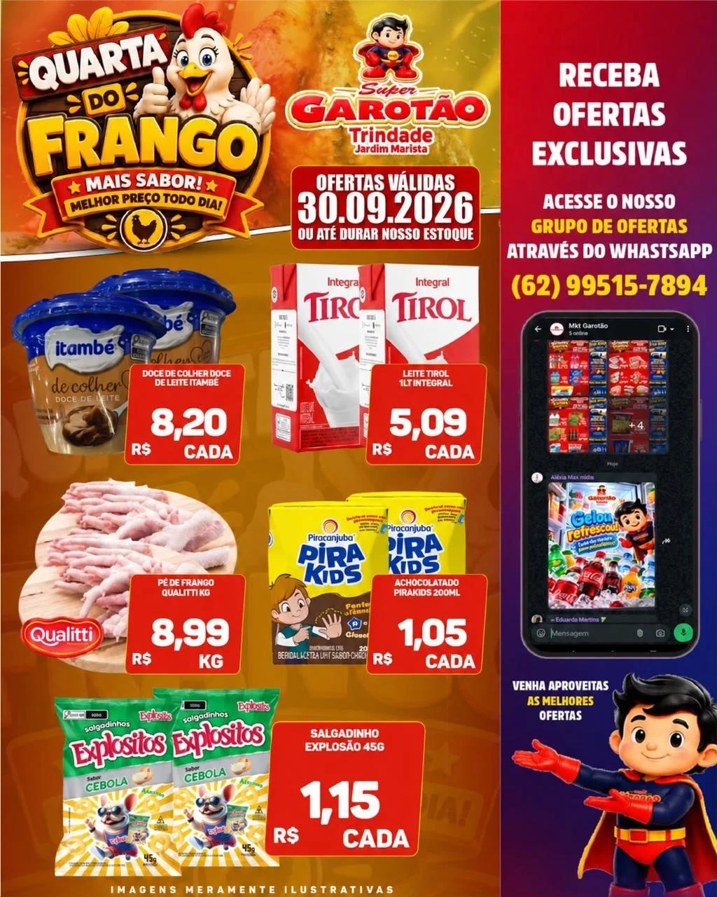 Ofertas Supermercado Garotão – 30/09/2026