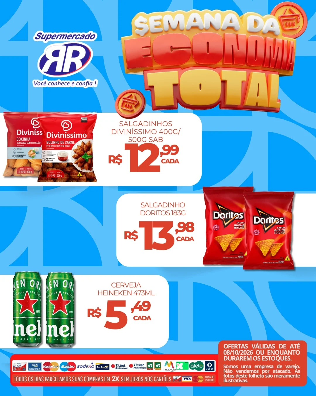 Ofertas Supermercado RR – 08/10/2026