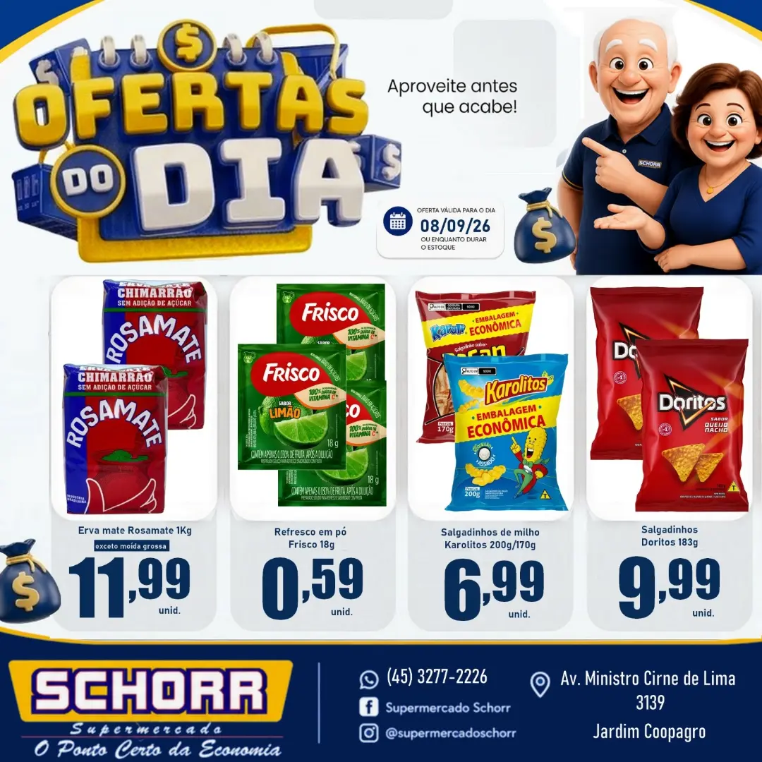 Ofertas Schorr supermercado