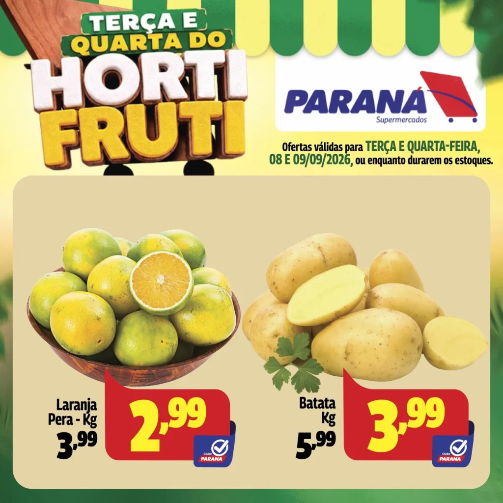 Ofertas Paraná Supermercados – 09/09/2026