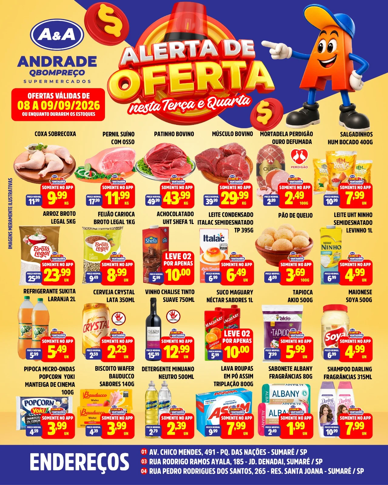 Ofertas Supermercados Andrade Qbompreço – 09/09/2026 Ofertas Supermercados Andrade Qbompreço – 09/09/2026