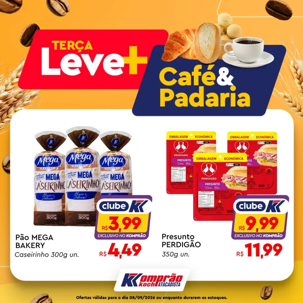 Ofertas Komprão Koch Atacadista – 08/09/2026