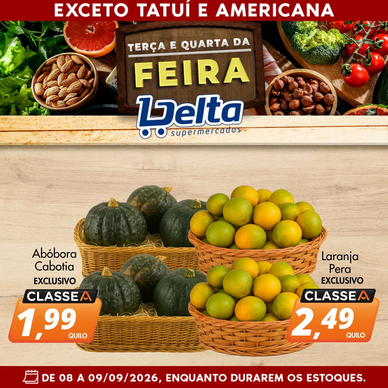 Ofertas Delta Supermercados – 09/09/2026