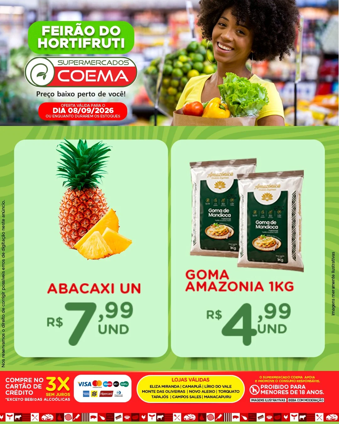Ofertas Coema | Manaus e Manacapuru