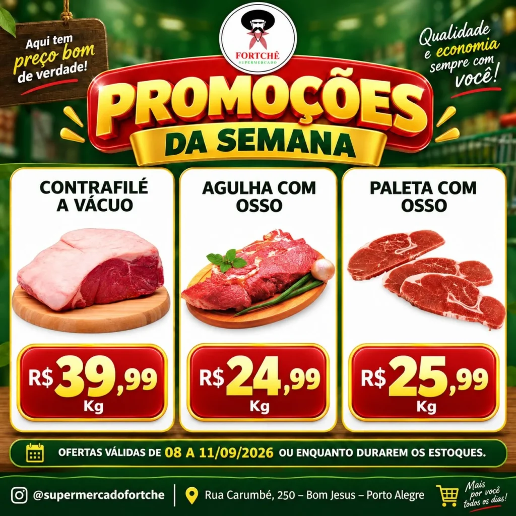 Ofertas Super Fortchê – 11/09/2026