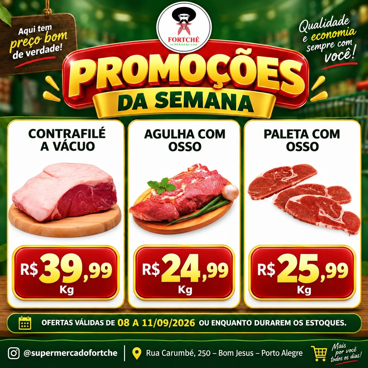 Ofertas Super Fortchê – 11/09/2026
