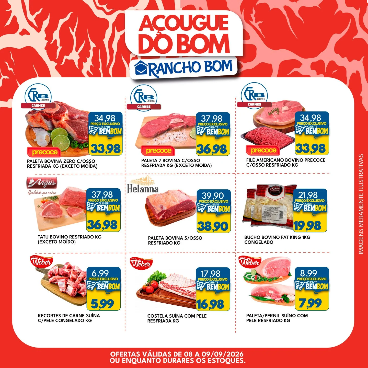 Ofertas Rancho Bom Supermercados – 09/09/2026 Ofertas Rancho Bom Supermercados – 09/09/2026