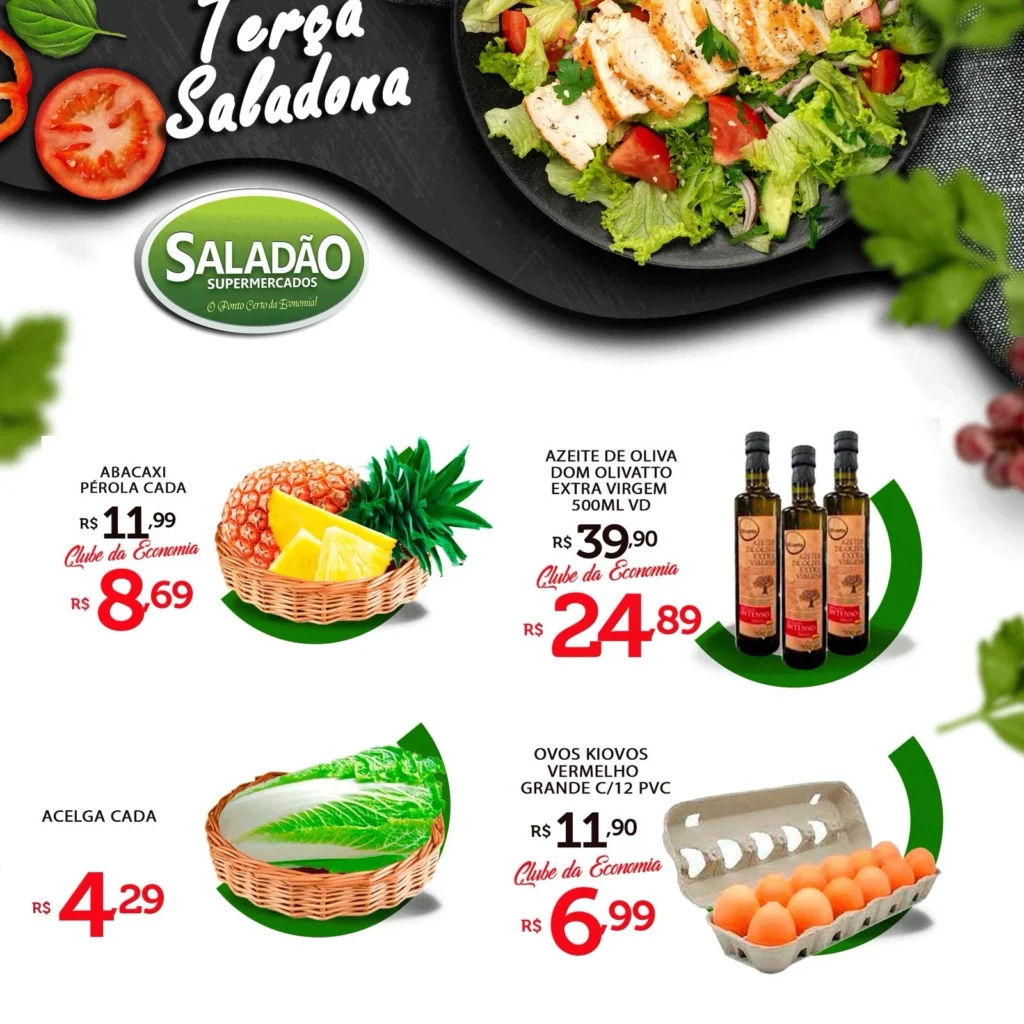 Ofertas Saladão Supermercados – 08/09/2026