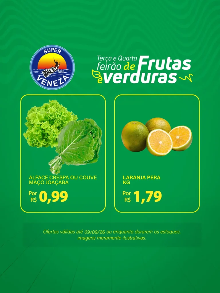 Ofertas Super Veneza – 09/09/2026