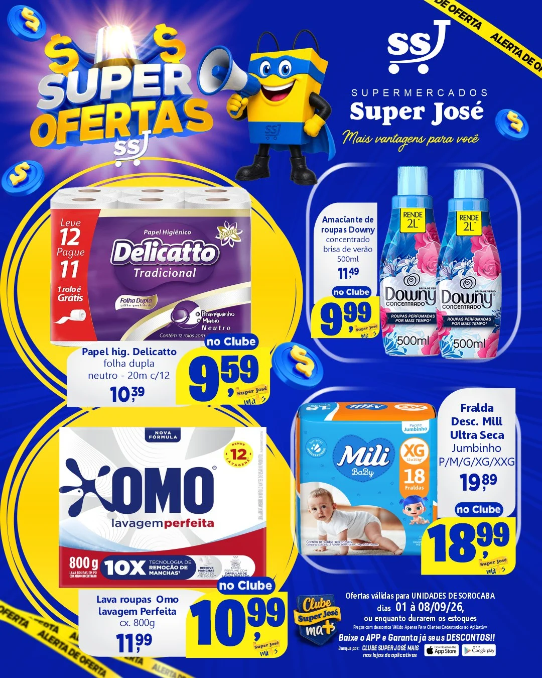 Ofertas Supermercado Super José – 08/09/2026
