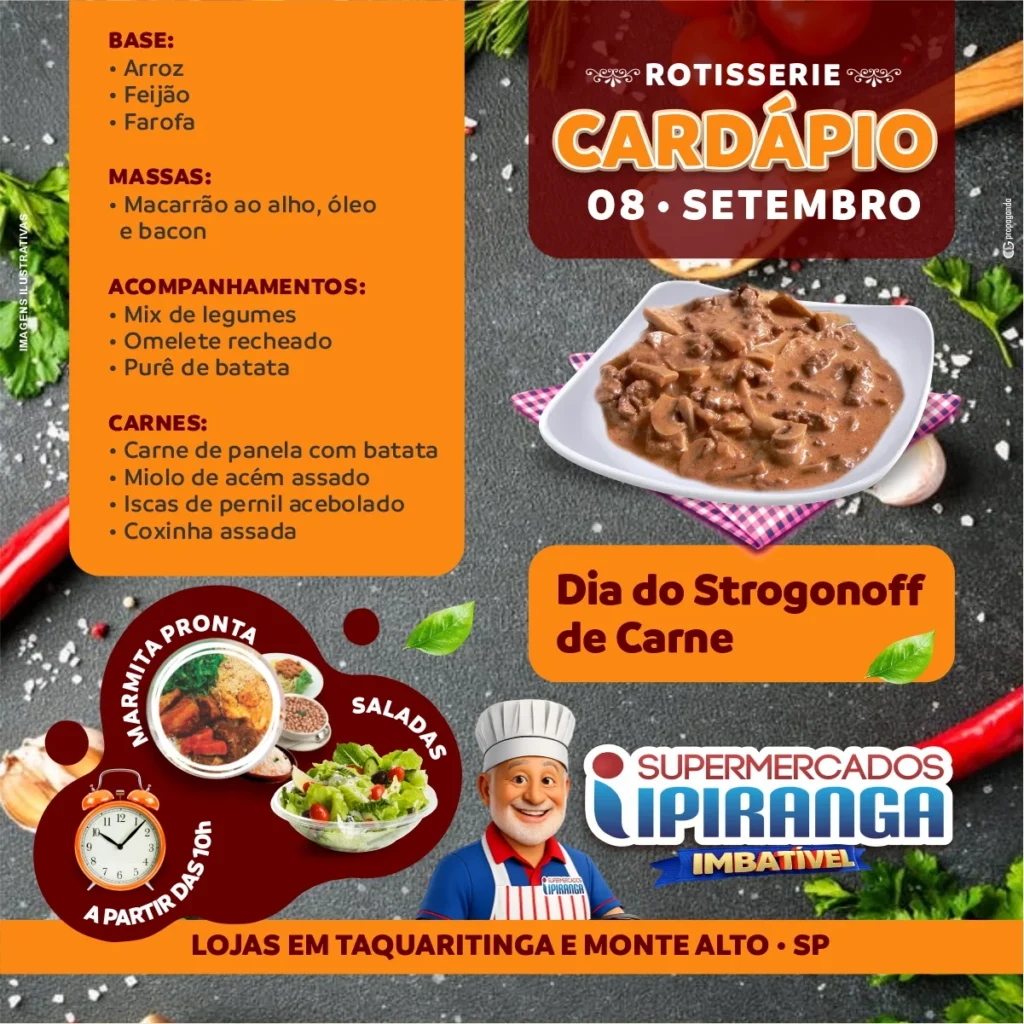 Ofertas Supermercados Ipiranga – 08/09/2026