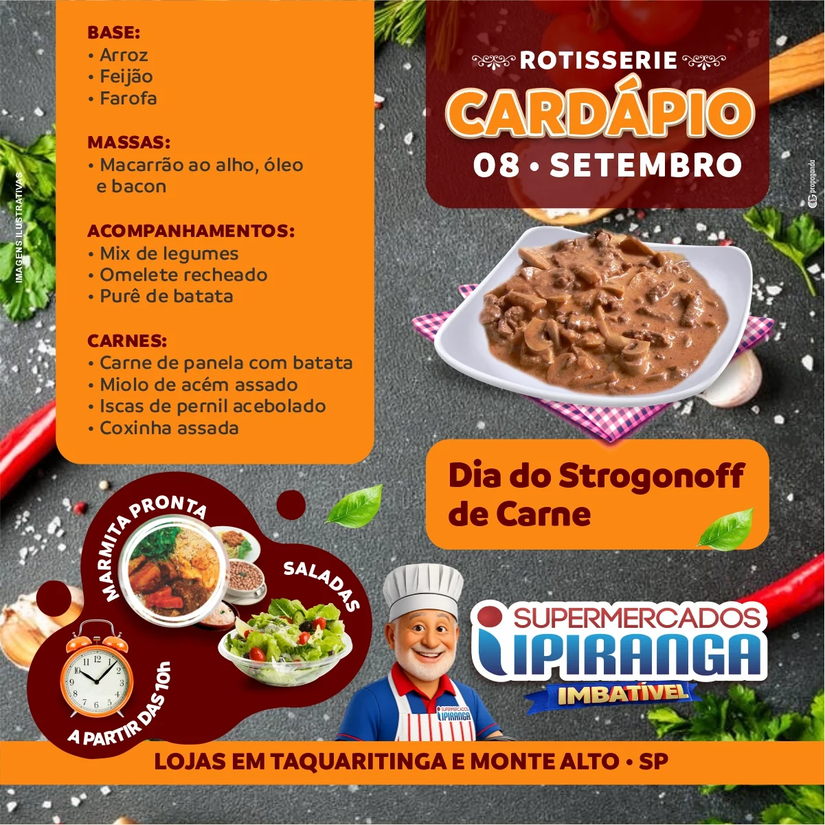 Ofertas Supermercados Ipiranga – 08/09/2026