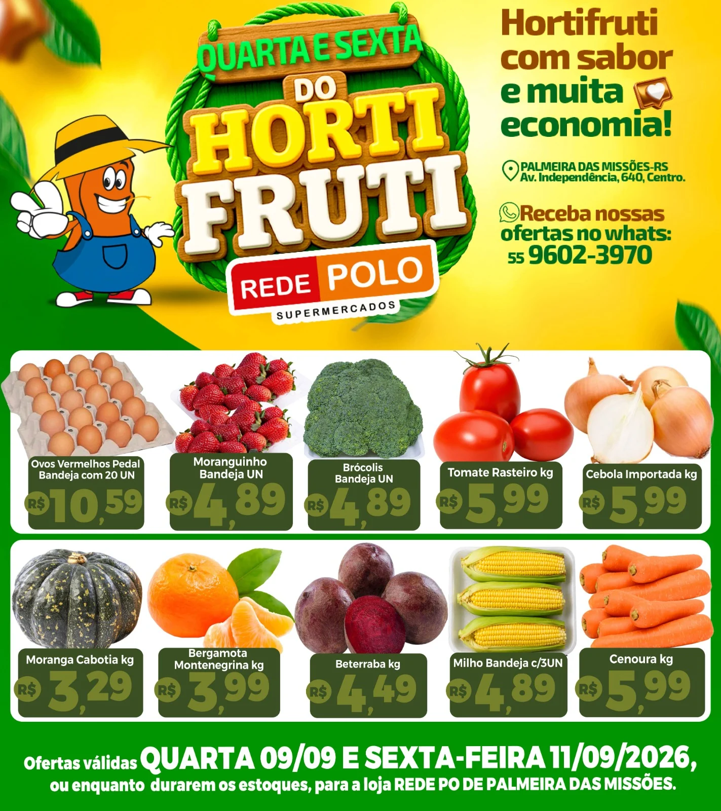 Ofertas Rede Polo Palmeira