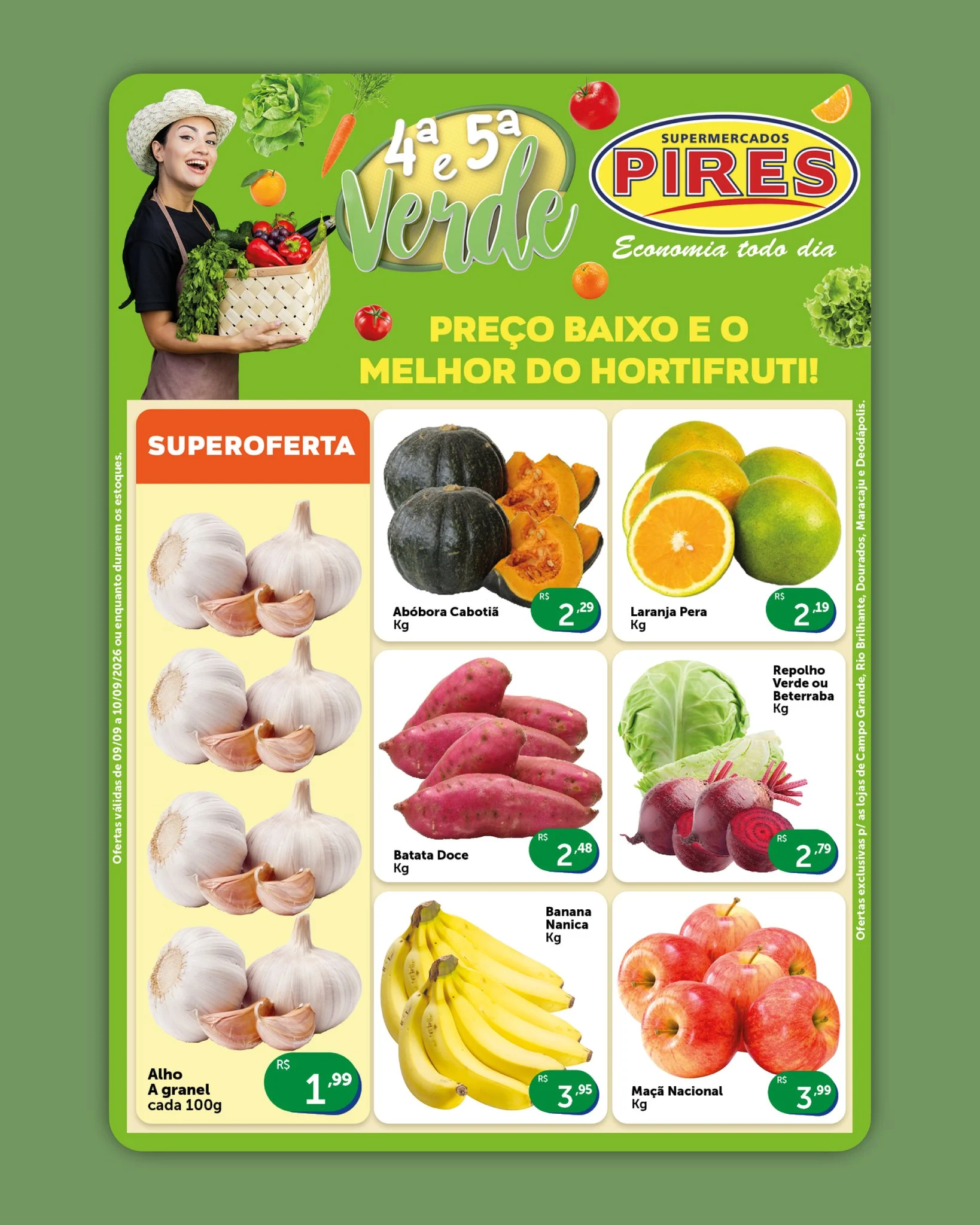 Ofertas Supermercados Pires – 10/09/2026