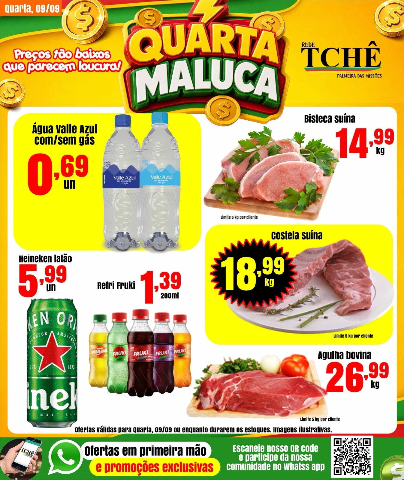 Ofertas Rede Tchê Palmeira – 10/09/2026
