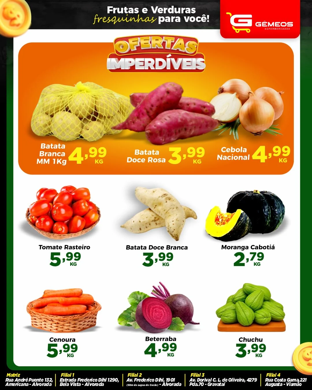 Ofertas Gemeos supermercado