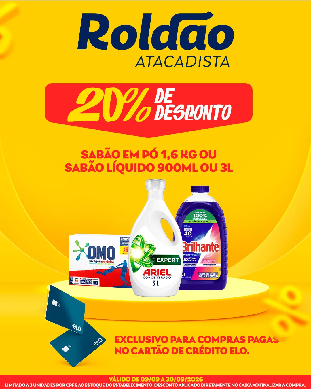 Ofertas Roldão Atacadista – 30/09/2026