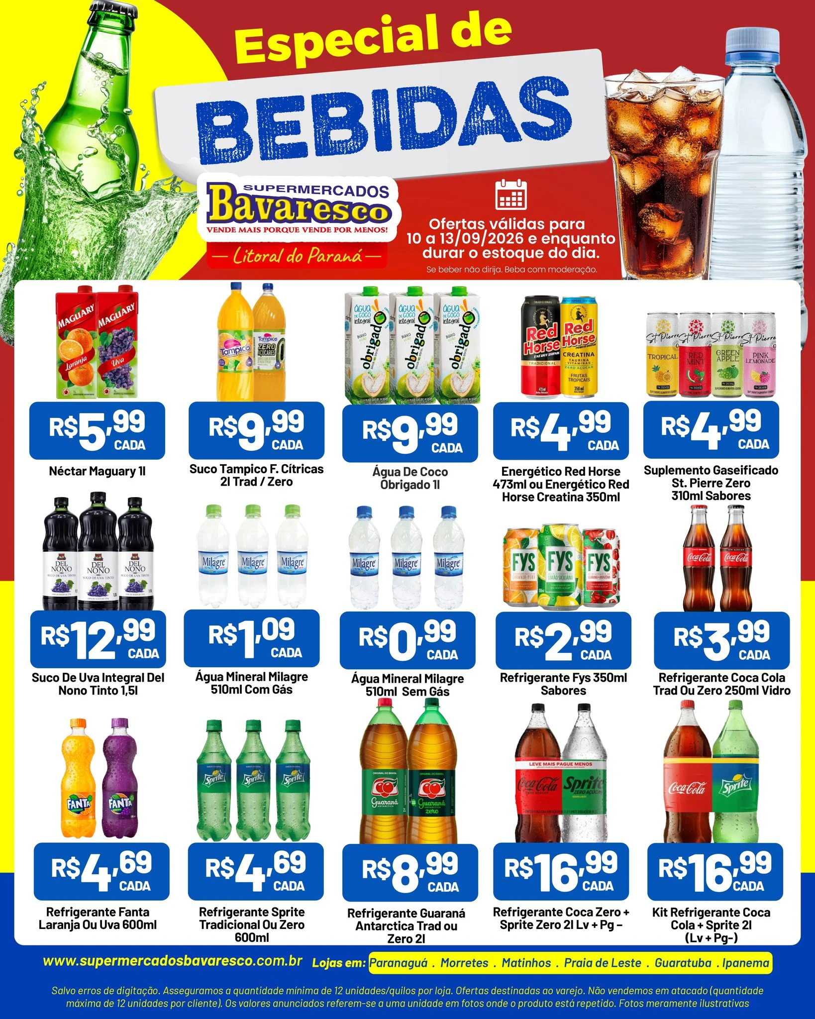 Ofertas Supermercados Bavaresco – 13/09/2026 Ofertas Supermercados Bavaresco – 13/09/2026