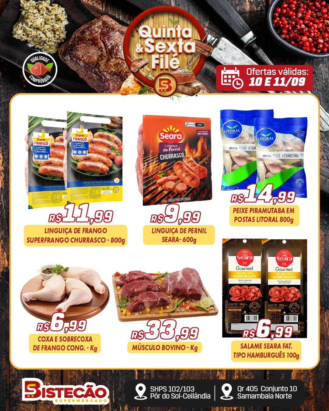 Ofertas Bistecão Supermercado