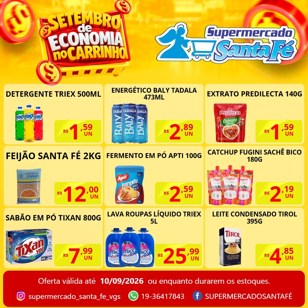 Ofertas SUPERMERCADO SANTA FÉ