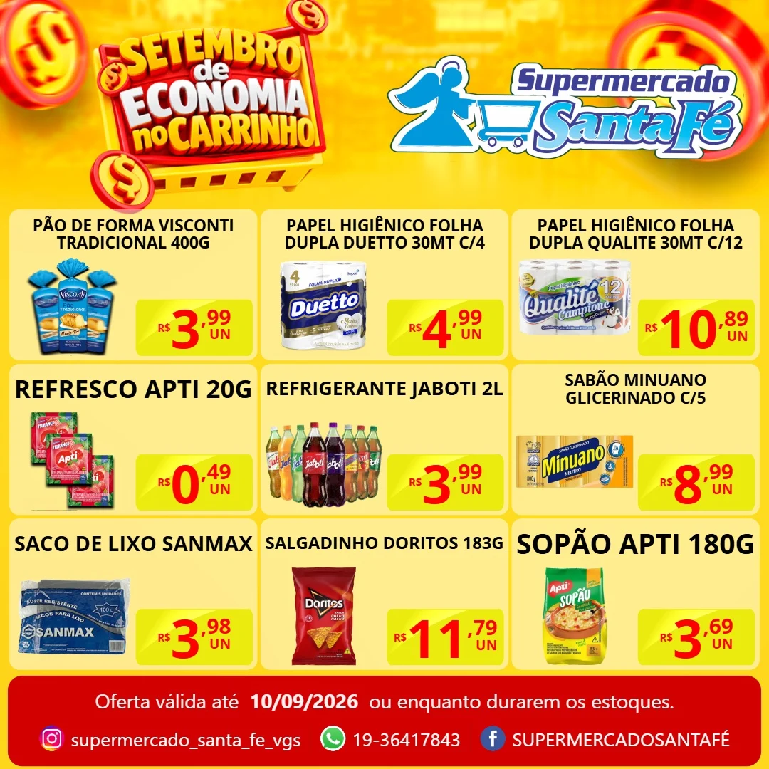 Ofertas SUPERMERCADO SANTA FÉ
