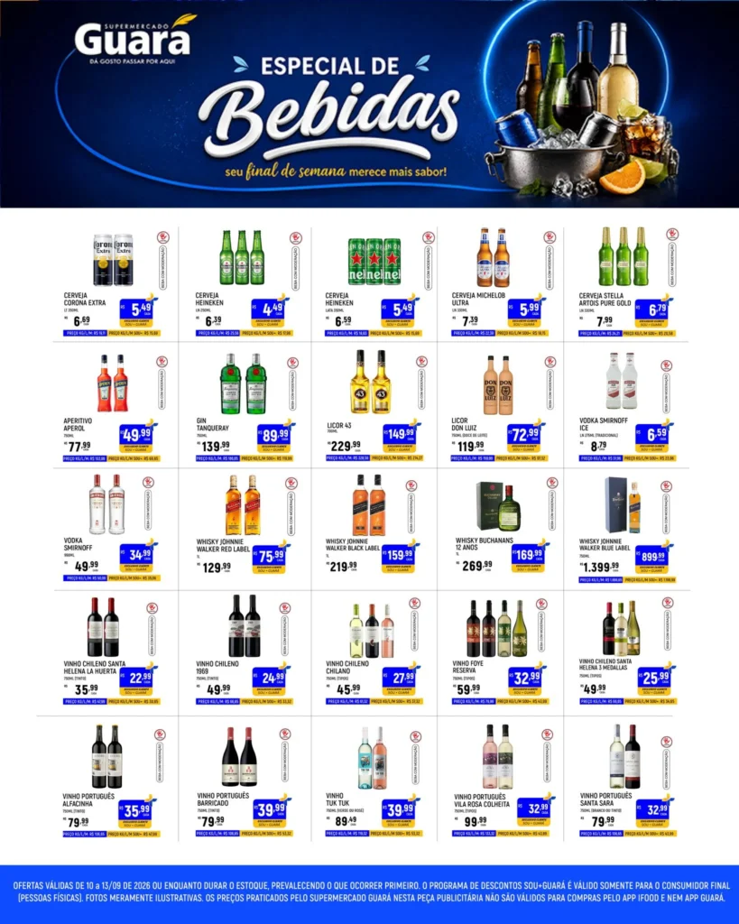 Ofertas Supermercado Guará – 13/09/2026