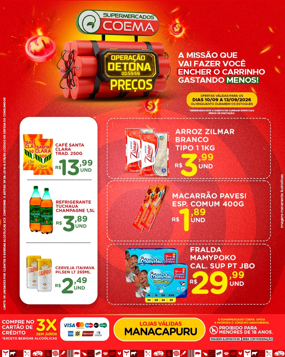 Ofertas Coema | Manaus e Manacapuru