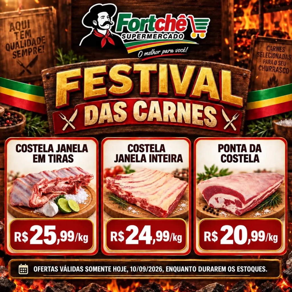 Ofertas Super Fortchê – 10/09/2026 Ofertas Super Fortchê – 10/09/2026