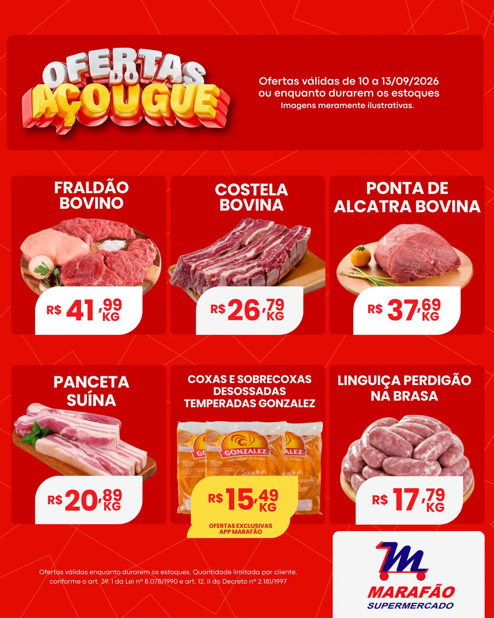 Ofertas Marafão Supermercado | Guariba – 13/09/2026