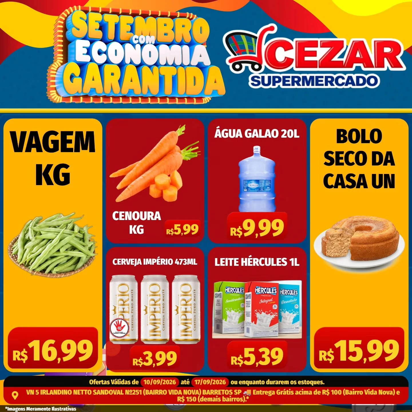 Ofertas Cezar Supermercado