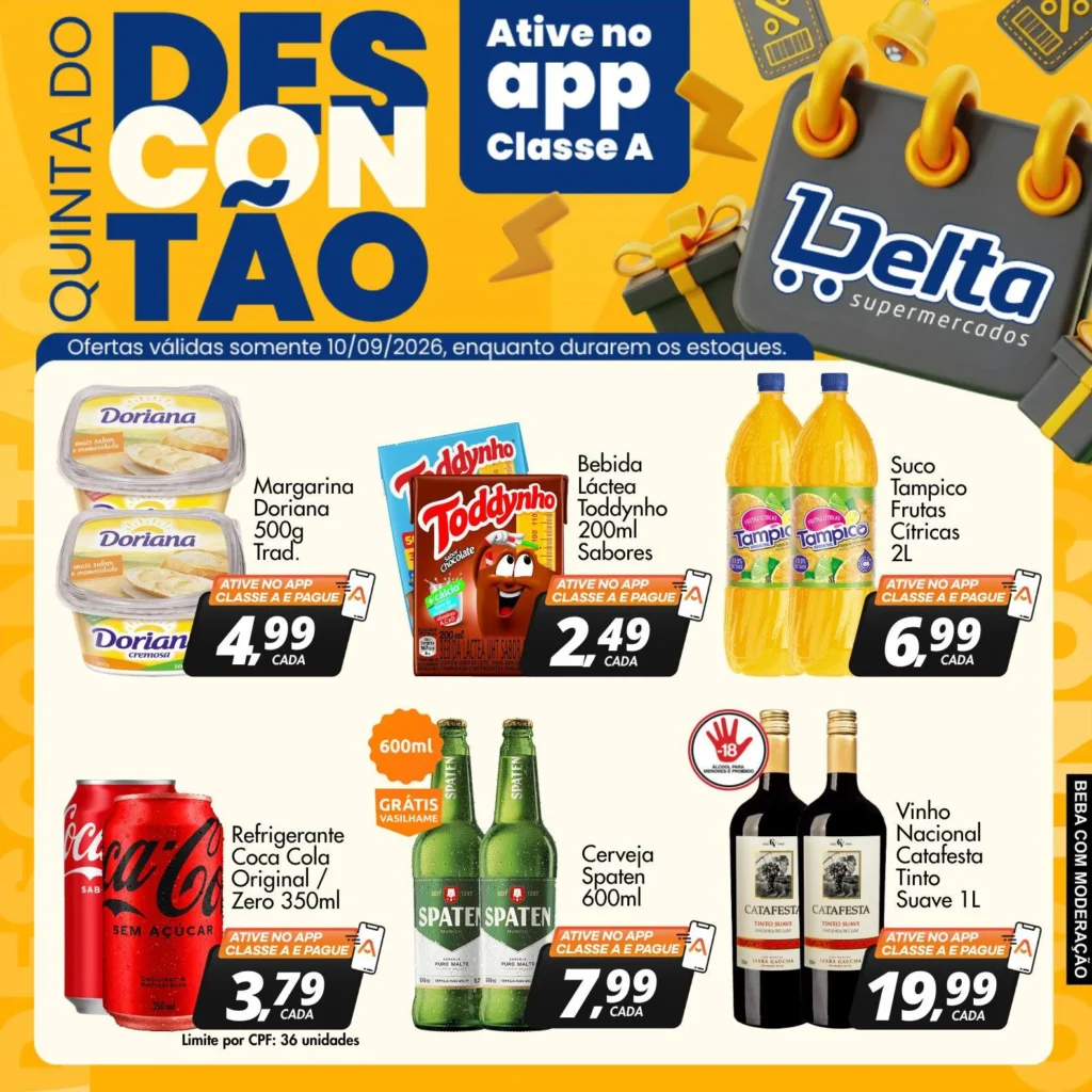 Ofertas Delta Supermercados – 10/09/2026