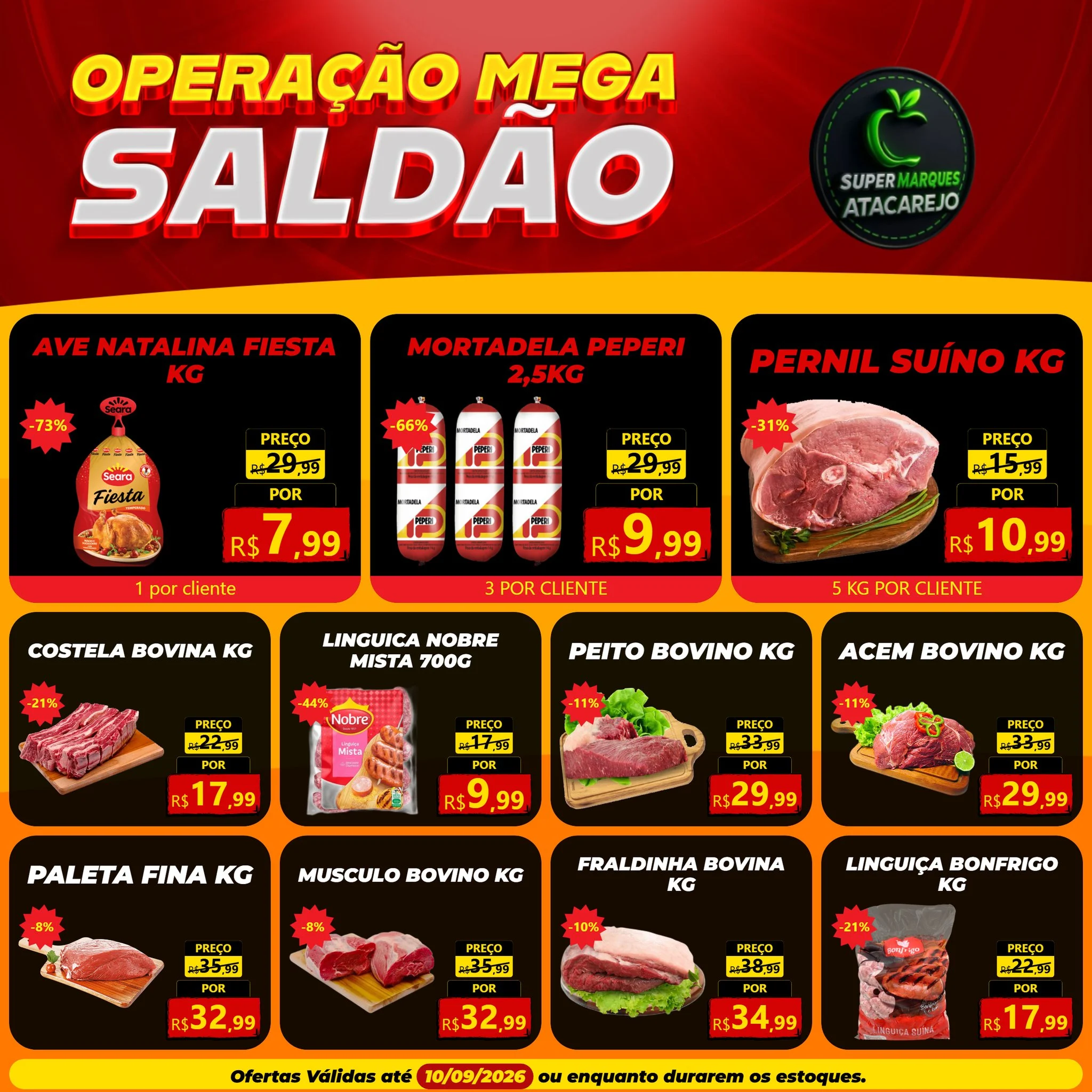 Ofertas Atacarejo Super Marques – 10/09/2026