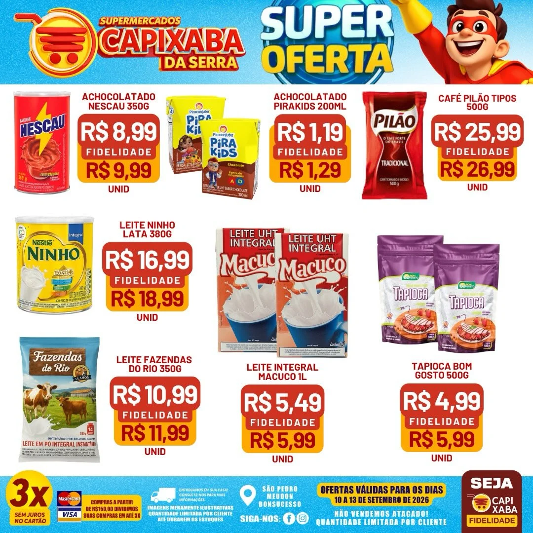 Ofertas Supermercados Capixaba da Serra
