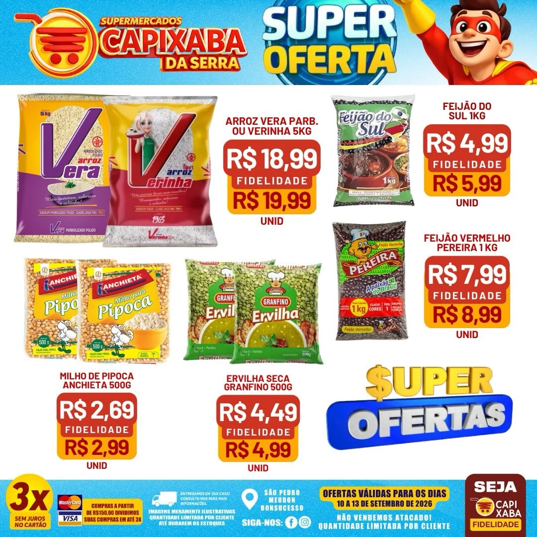 Ofertas Supermercados Capixaba da Serra