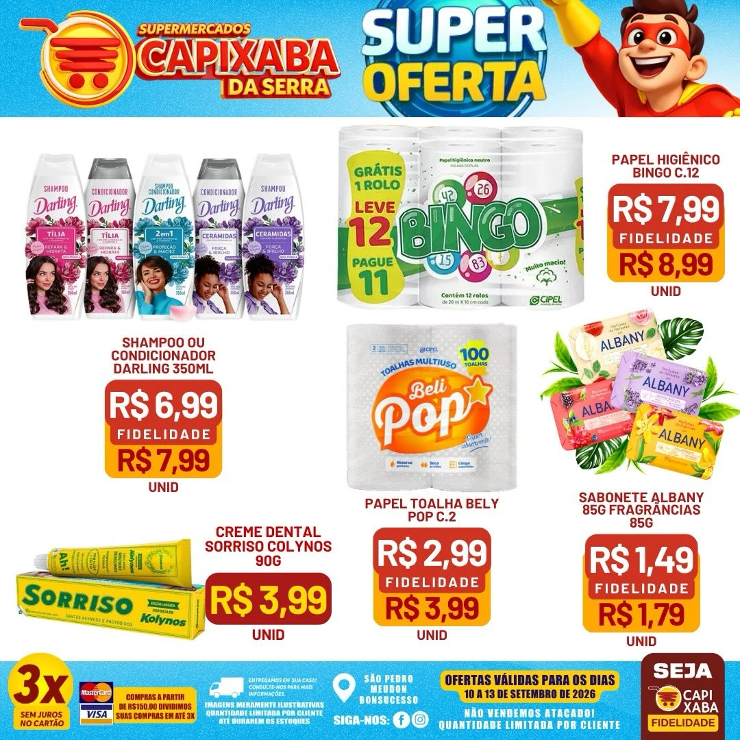 Ofertas Supermercados Capixaba da Serra