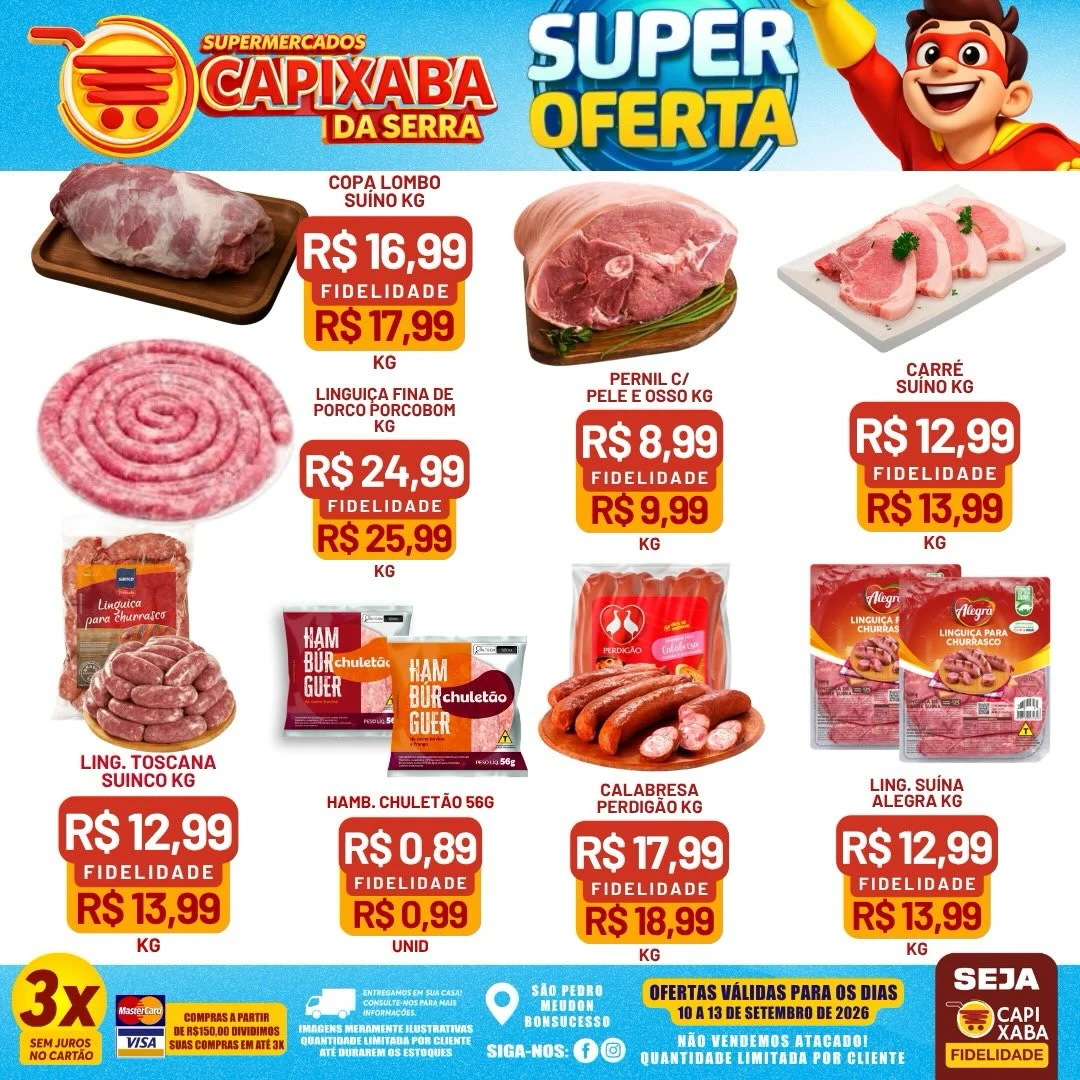 Ofertas Supermercados Capixaba da Serra
