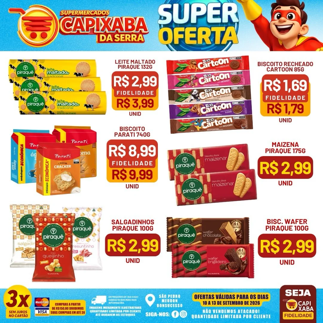 Ofertas Supermercados Capixaba da Serra
