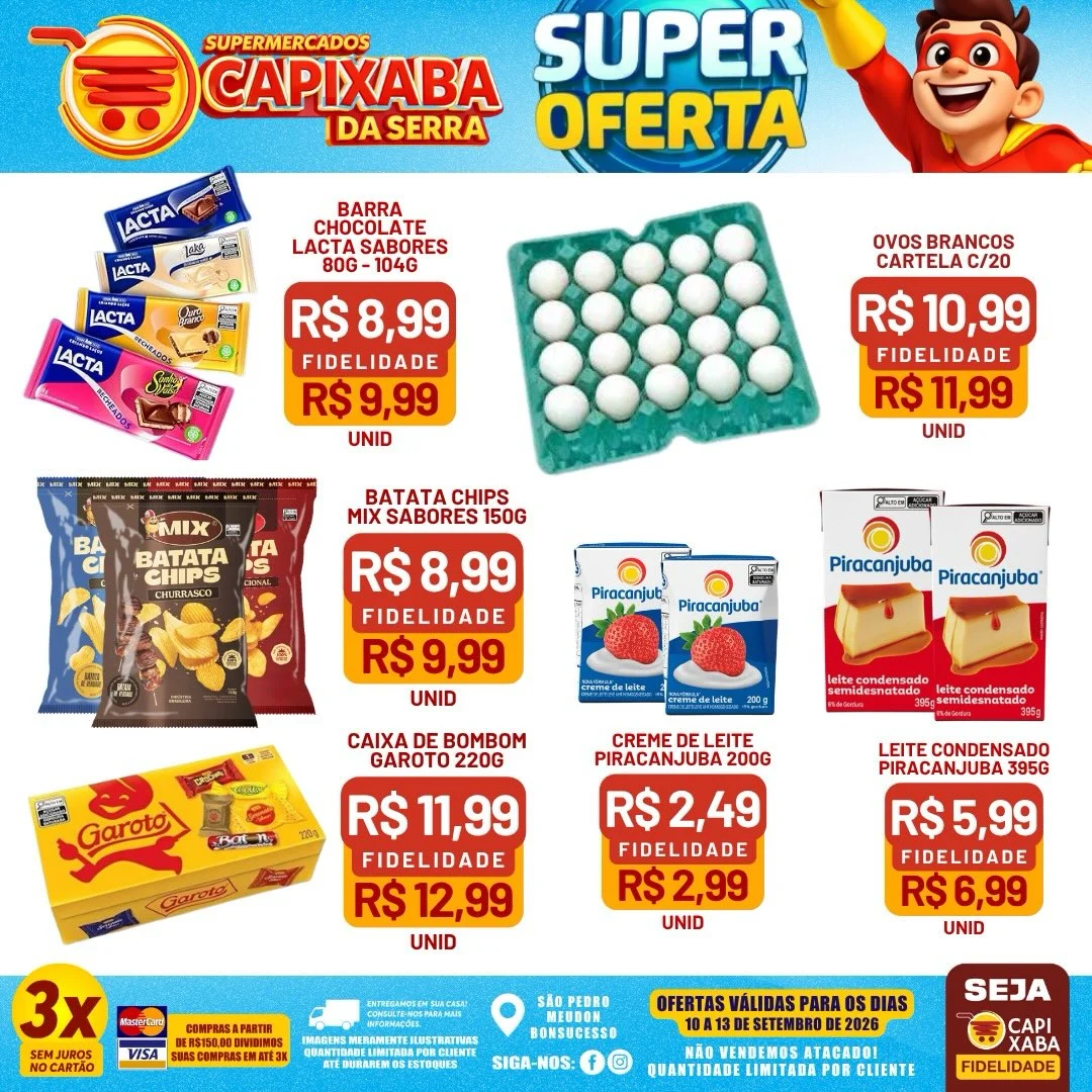 Ofertas Supermercados Capixaba da Serra