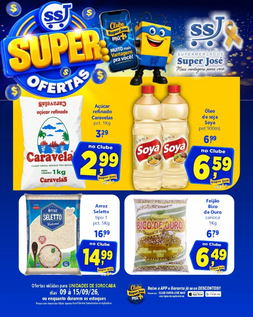 Ofertas Supermercado Super José – 15/09/2026