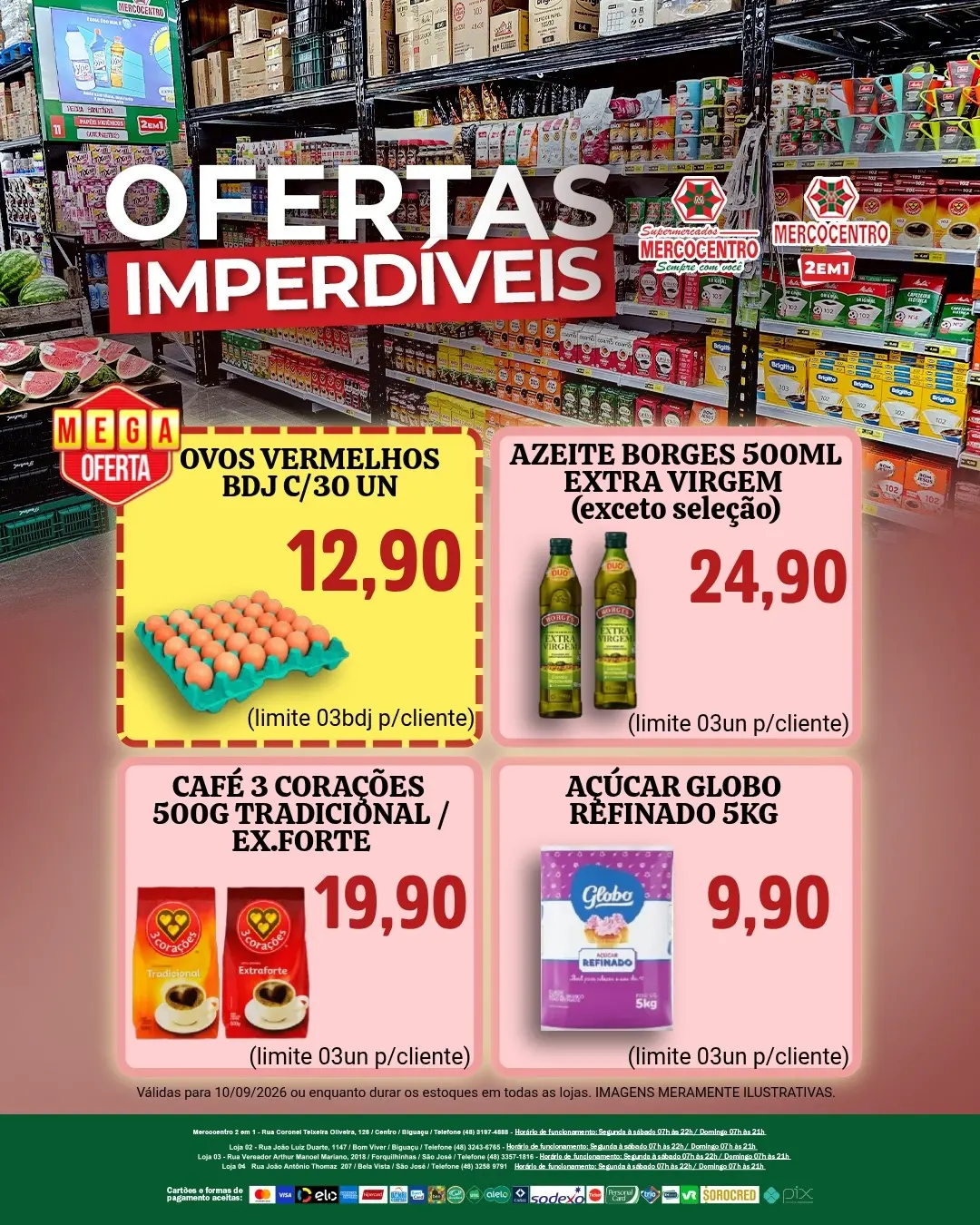 Ofertas SUPERMERCADOS MERCOCENTRO 🛒