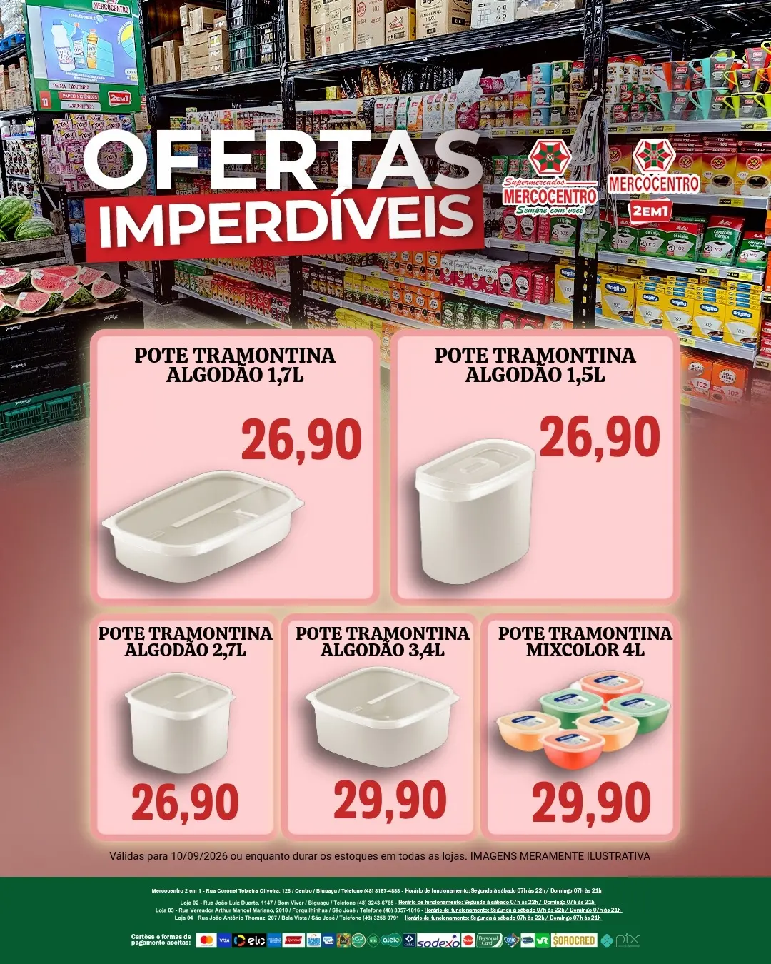 Ofertas SUPERMERCADOS MERCOCENTRO 🛒