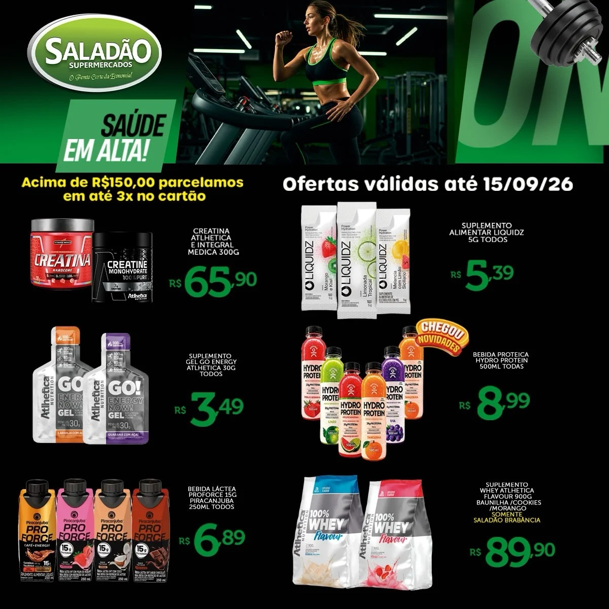 Ofertas Saladão Supermercados – 15/09/2026 Ofertas Saladão Supermercados – 15/09/2026