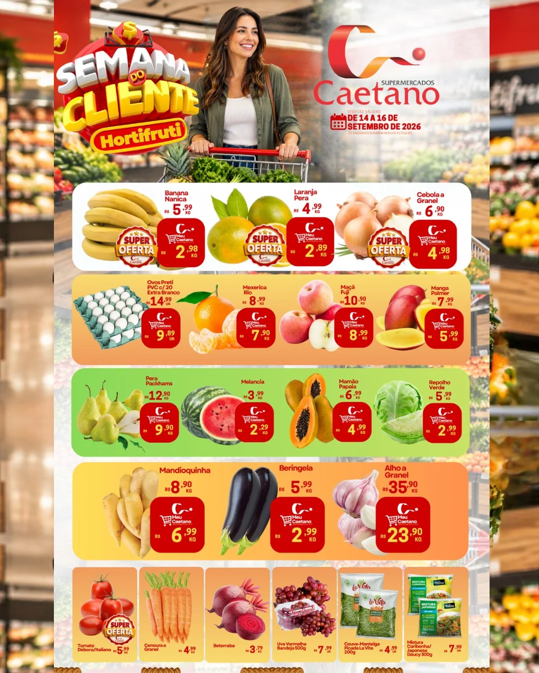 Ofertas Supermercados Caetano – 16/09/2026