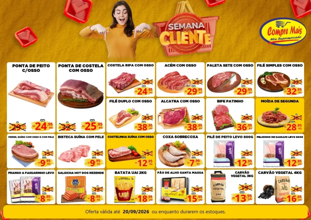 Ofertas Mix Supermercado Garuva sc – 20/09/2026