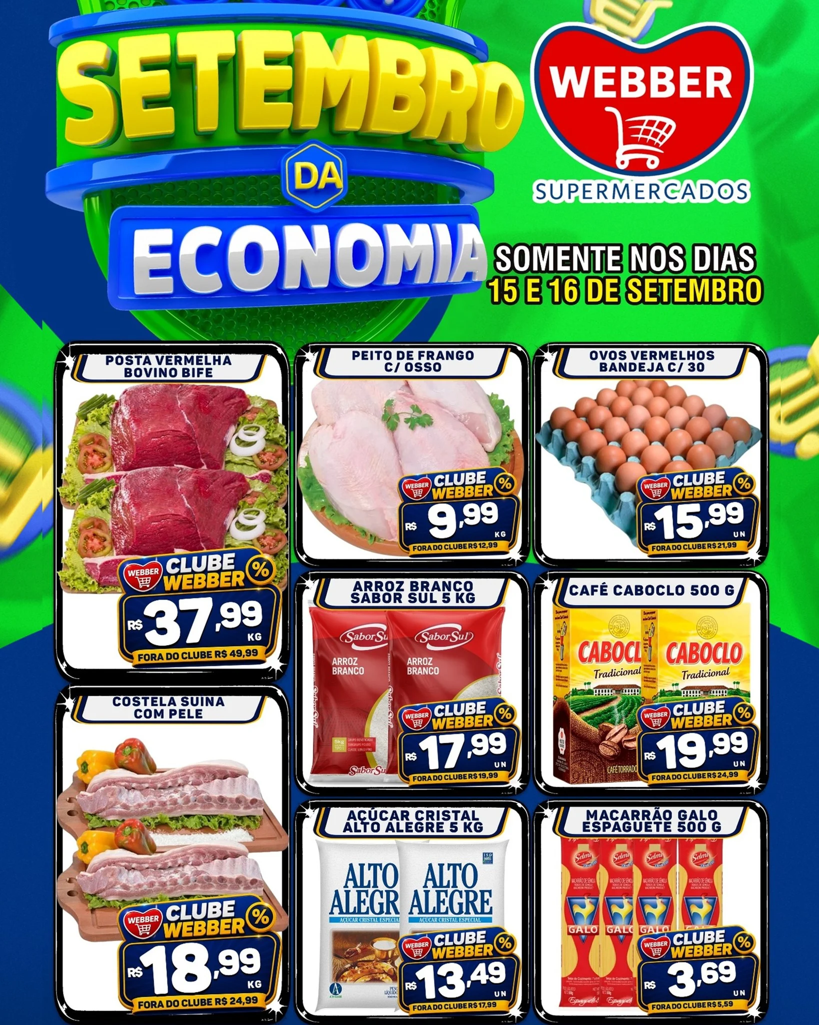 Ofertas SUPERMERCADOS WEBBER – 16/09/2026