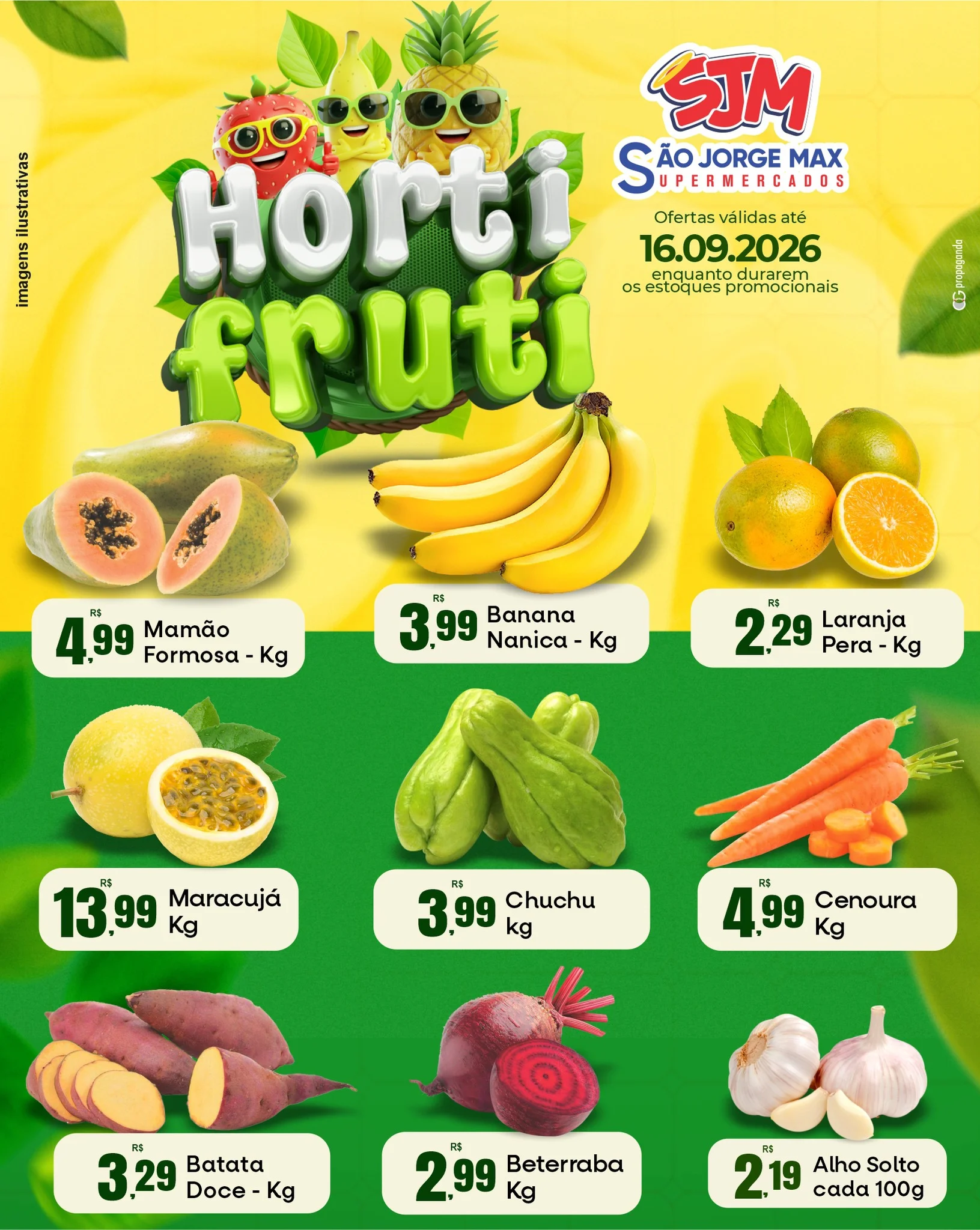 Ofertas São Jorge Max Supermercados – 16/09/2026 Ofertas São Jorge Max Supermercados – 16/09/2026