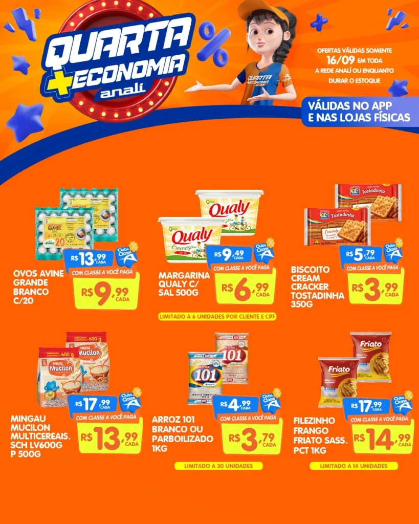 Ofertas Analí Supermercados – 16/09/2026