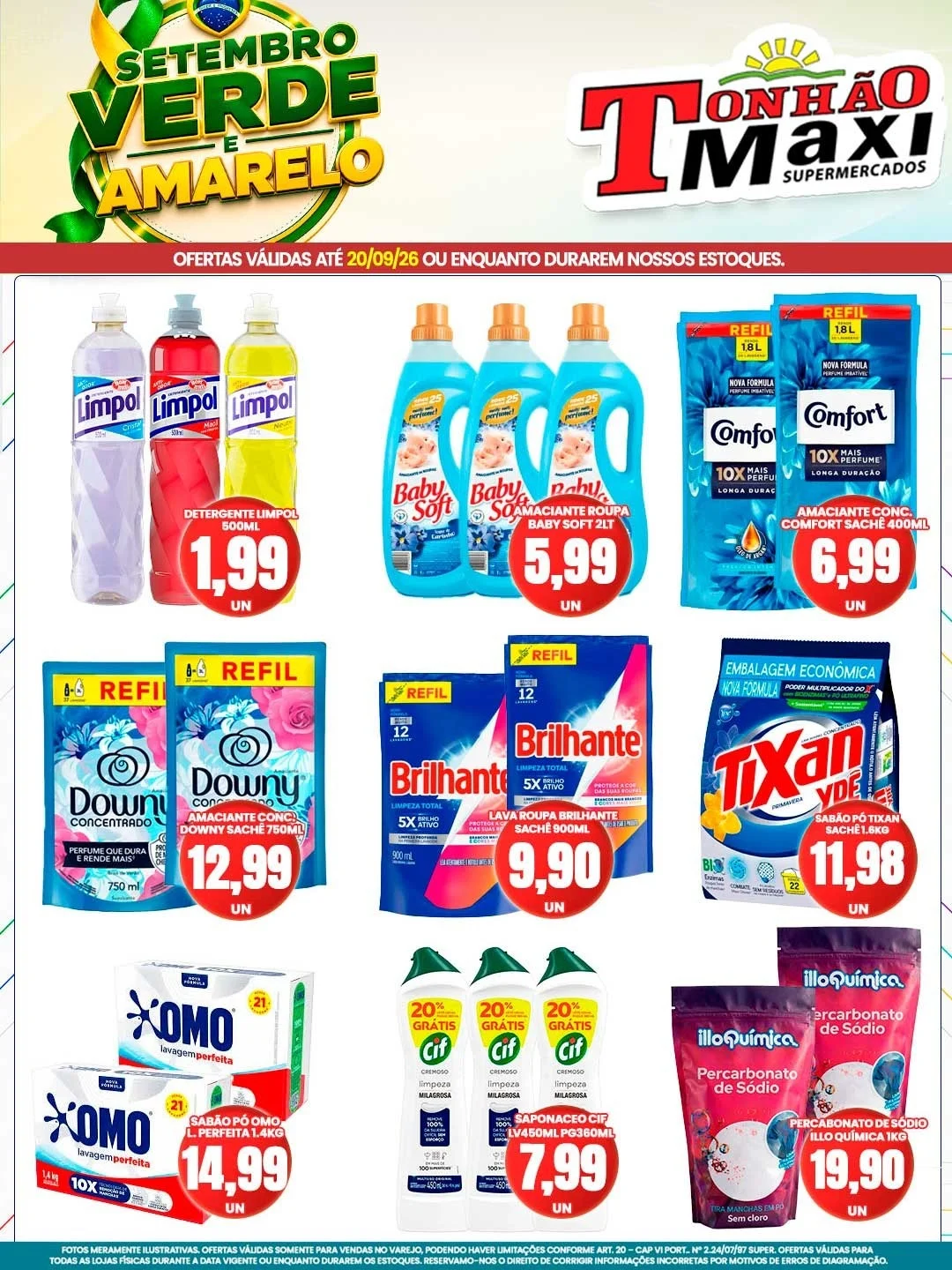 Ofertas Supermercados Tonhão Maxi – 20/09/2026