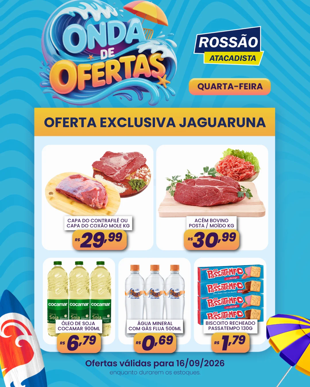 Ofertas Rossão Atacadista – 16/09/2026