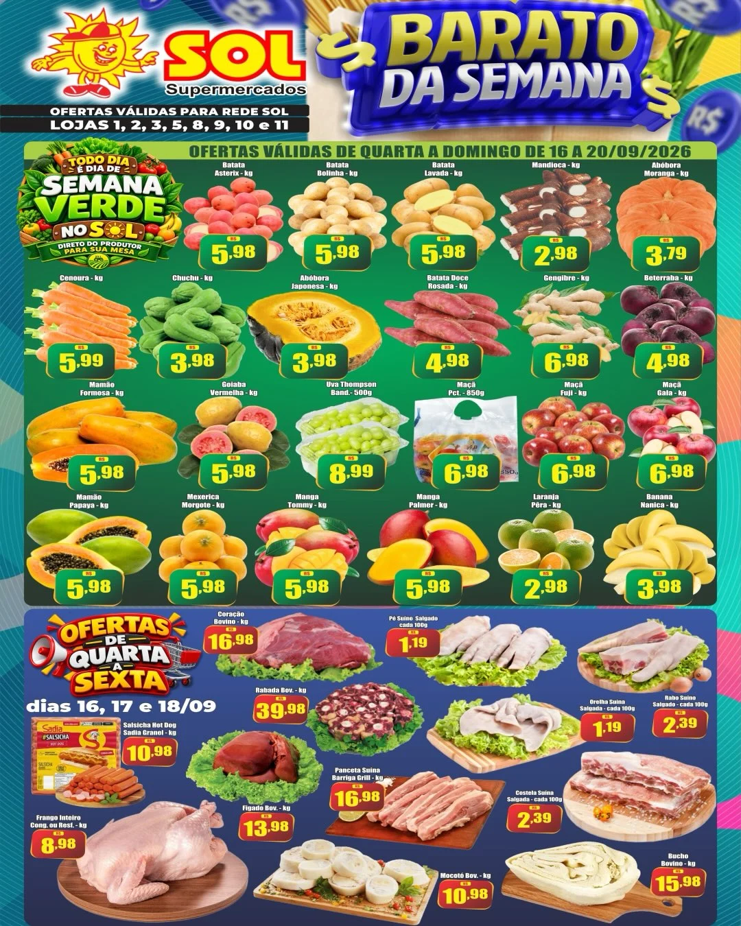 Ofertas Supermercado Sol LTDA